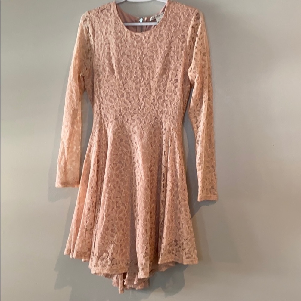 American Rag long sleeve lace dress size M